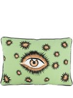 Les-Ottomans x Browns coussin à motif œil brodé - Vert - thumbnail