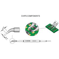 JBC Tools C120004 Desoldeerpunt Gebogen Grootte soldeerpunt 0.7 mm Inhoud: 1 stuk(s) - thumbnail