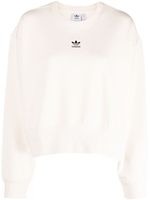 adidas sweat en coton à logo brodé - Tons neutres