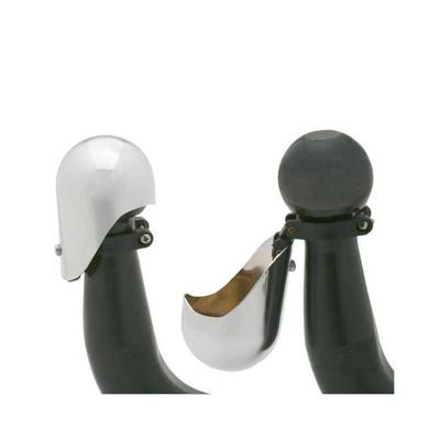 Pro+ Trekhaakdop chroom metaal opklapbaar