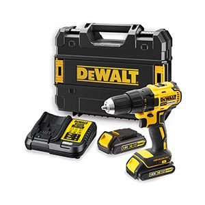 DeWALT DCD777S2T-QW boor Zonder sleutel 1750 RPM Zwart, Geel 1,5 kg