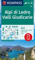 Wandelkaart 071 Alpi di Ledro - Valli Giudicarie | Kompass - thumbnail