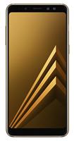 Samsung Galaxy A8 2018 Duos Smartphone, 32 GB, goud, Nederlandse versie