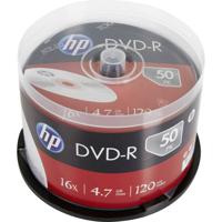 HP DME00025 DVD-R disc 4.7 GB 50 stuk(s) Spindel - thumbnail