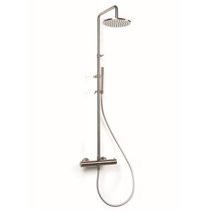 Regendoucheset Luxe Bongio Squadra Thermostatisch Opbouw met Handdouche RVS Bongio