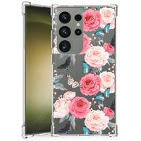 Samsung Galaxy S24 Ultra Case Butterfly Roses