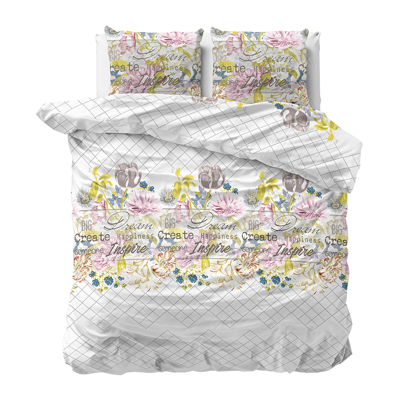 Sleeptime Elegance Inspire  Dekbedovertrek Lits-jumeaux (240 x 220 cm + 2 kussenslopen) Dekbedovertrek