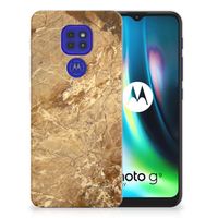 Motorola Moto G9 Play | E7 Plus TPU Siliconen Hoesje Marmer Creme