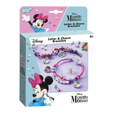 Minnie Mouse Letter & Charm Armbandjes