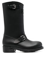 DSQUARED2 bottes de pluie à boucles - Noir - thumbnail