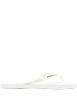 DSQUARED2 tongs à logo embossé - Blanc