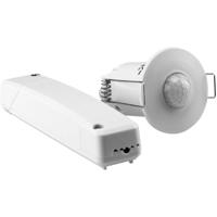 Grothe 94506 opbouw, plafond, inbouw PIR-bewegingsmelder 360° relais wit IP20