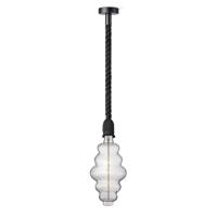 Home sweet home hanglamp Leonardo zwart Cloud - helder