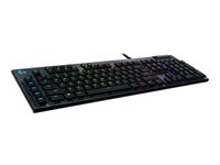 Logitech G815 Lightsync RGB Mechanical Gaming Keyboard GL Tactile QWERTY - thumbnail