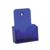 Folderdisplay A5 transparant neon paars