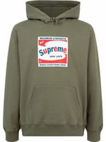 Supreme hoodie Shine 'SS21' - Vert - thumbnail