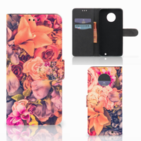 Motorola Moto G6 Plus Hoesje Bosje Bloemen