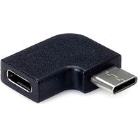 VALUE USB 3.2 Gen 2 adapter, USB type C - C, ST/BU, 90°, zwart