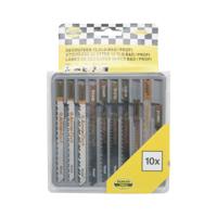 Hofftech Universele Decoupeerzaagbladen met U-Schacht voor Hout & Metaal - 10 Delig