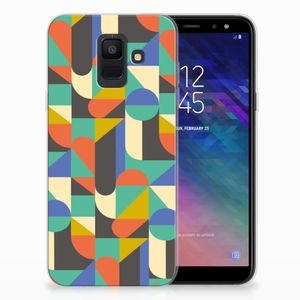 Samsung Galaxy A6 (2018) TPU bumper Funky Retro