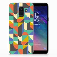 Samsung Galaxy A6 (2018) TPU bumper Funky Retro - thumbnail