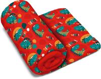 Arditex Fleecedeken 95 x 150 cm polyester rood