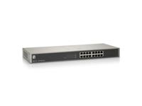 LevelOne GSW-1657 netwerk-switch Unmanaged Gigabit Ethernet (10/100/1000) Zwart, Grijs