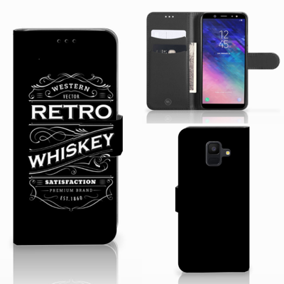 Samsung Galaxy A6 2018 Book Cover Whiskey Samsung Galaxy A6 2018 Book Cover Whiskey