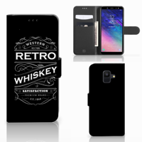Samsung Galaxy A6 2018 Book Cover Whiskey