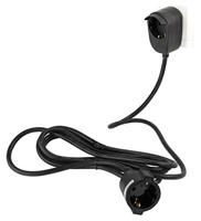 REV Ritter 0016150514 Verlengstuk Powersplit 5 m, zwart