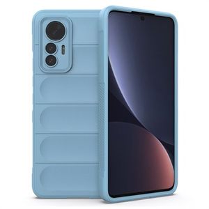 Rugged Series Xiaomi 12 Lite TPU Case - Babyblauw