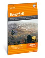 Wandelkaart Turkart Børgefjell | Calazo