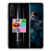 Honor 20 Silicone Back Cover Popart Princess