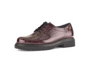 Gabor Zakelijke damesschoenen, veterschoenen, comfortabele extra breedte (H), Bourgondië 88, 38 EU Breed