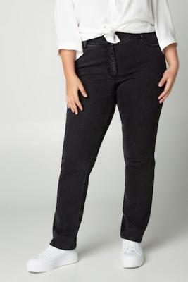 Ulla Popken Jeans Sammy, elastische band, smal en comfortabel - Grote Maten