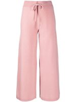 Madeleine Thompson pantalon Cygnus à coupe ample - Rose