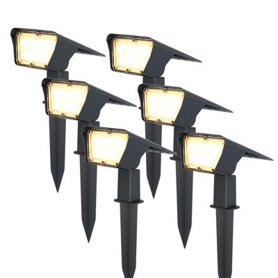 Set van 6 Odessa solar prikspots - Incl. Schemerschakelaar - 3000K warm wit - 2 lichtstanden - 300 lumen - 6-12 uur brandtijd - Kantelbaar - IP65 waterdicht Set van 6 Odessa solar prikspots - Incl. Schemerschakelaar - 3000K warm wit - 2 lichtstanden - 300 lumen - 6-12 uur brandtijd - Kantelbaar - IP65 waterdicht