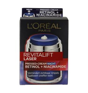 Revitalift laser pressed-cream nachtcreme