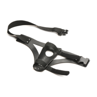 XR Brands Thunder Strap - Wand Thigh Harness - Black - thumbnail