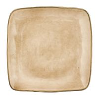 Vierkant bord Toscane - beige - 25x25 cm