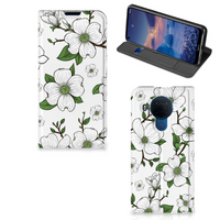 Nokia 5.4 Smart Cover Dogwood Flowers - thumbnail