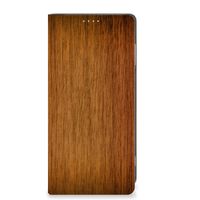 Motorola Moto G13 | G23 Book Wallet Case Donker Hout