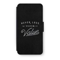 Never lose your value: iPhone 7 Flip Hoesje - thumbnail