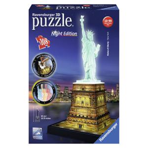 Ravensburger 3D Puzzel Vrijheidsbeeld Night Edition