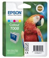 Epson T008 inktcartridge papegaai, multipack, 5 kleuren