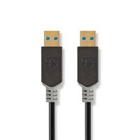 Nedis USB-Kabel | USB-A Male | USB-A Male | 5 Gbps | 2 m | 1 stuks - CCBW61000AT20 CCBW61000AT20 - thumbnail