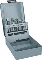 Bosch 6x PRO Soft Metal HSS verzinkboorset (voor Aluminium, Non-ferrometalen, Ø 6,3, 8,3, 10,4, 12,4, 16,5, 20,5 mm, Professional Accessoires Boor-/schroefmachines)