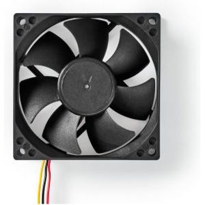 Nedis DCFAN8025BK onderdeel & accessoire voor alles-in-één pc's Ventilator