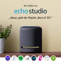 Amazon Echo Studio smart luidspreker Zwart - thumbnail