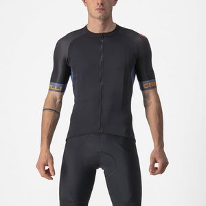 Castelli Entrata VI korte mouw fietsshirt zwart heren XXL